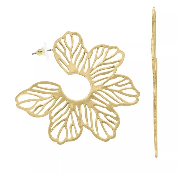 Flower Post Earrings NWT - Picture 6 of 6